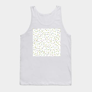 Colored Confetti Fashion Background Seamless Tank Top